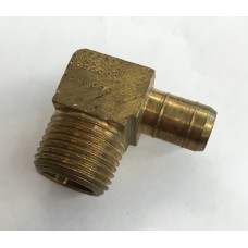 Coude male 1/2" x 3/8" i-m laiton