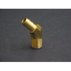 Coude male 1/4" x 1/8" (t-m) laiton  (45 degre)