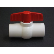 Soupape a bille pvc 1-1/4"