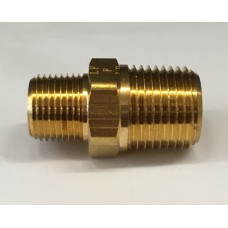 Tuyaulet hex. 1/2"x3/8" laiton